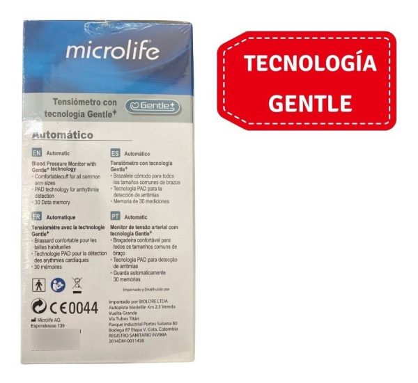 Tensiómetro Digital De Brazo Automático Microlife Bp A2basic - Imagen 4