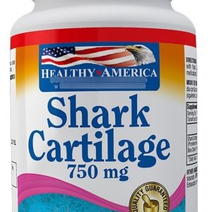 Shark Cartilage 750mg Cartilago De Tiburon - Healthy America