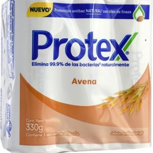 Jabón Protex Avena 3 Unidades