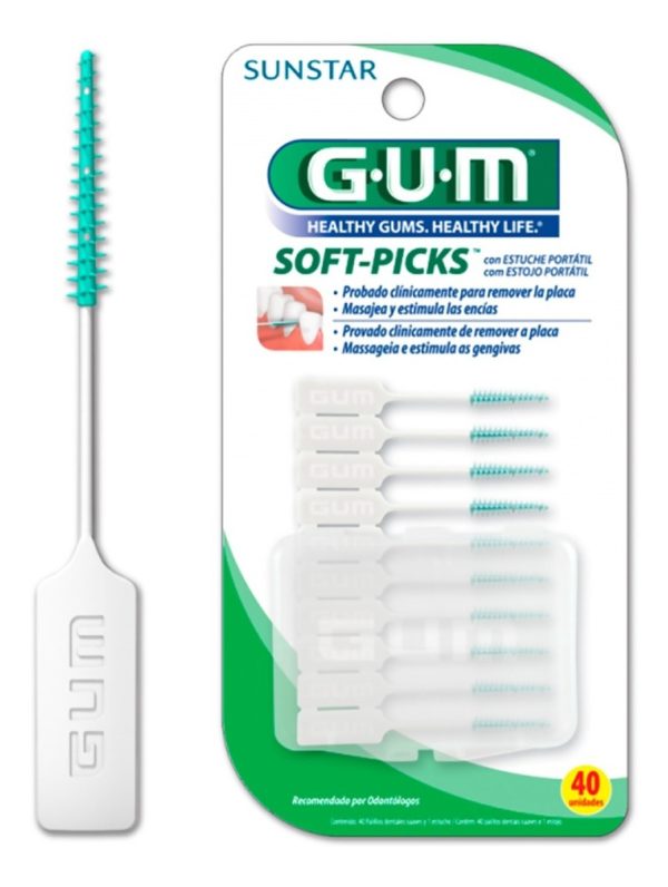 Gum Soft Pick 40 Unidades.