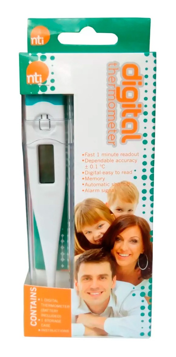 Termometro Adulto Digital Nti Caja Verde