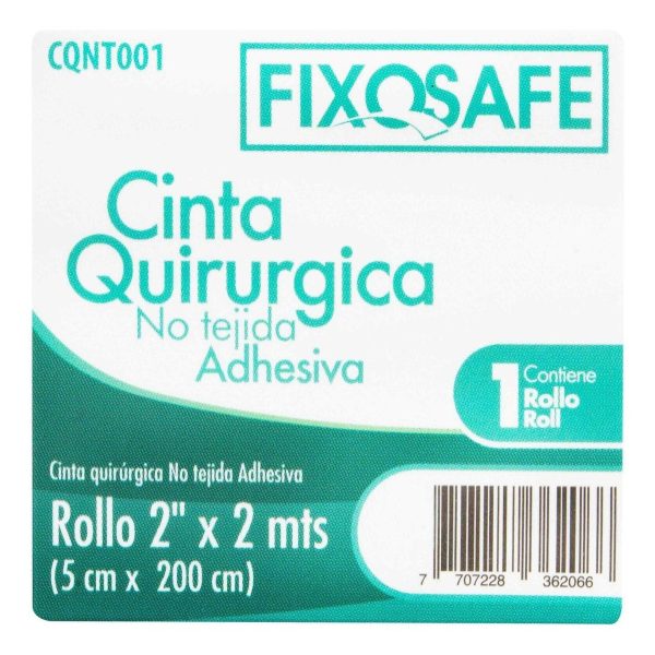Cinta Quirurgica Fixosafe. Cinta Quirurgica Adhesiva. - Imagen 2