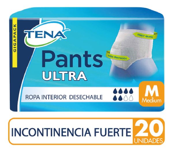 Ropa Interior Absorbente Tena Pants Ultra Mx20