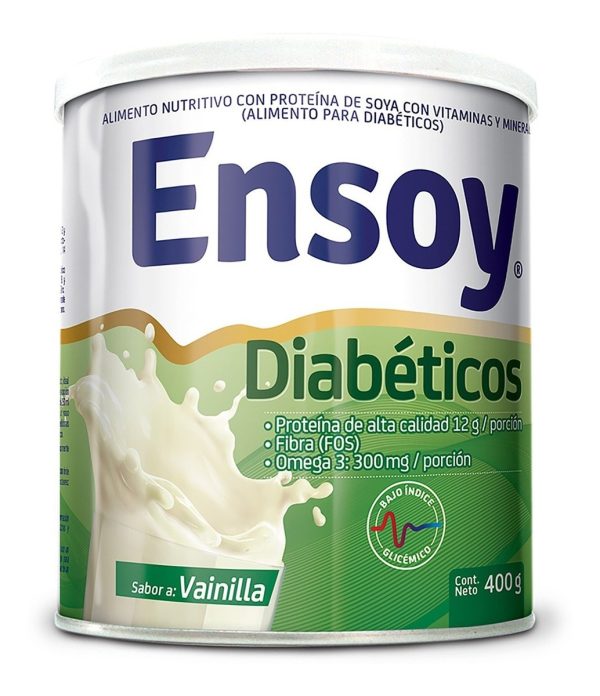 Ensoy Diabéticos 400 Gr Sabor A Vainilla