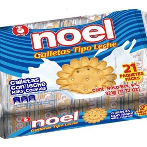 Galletas Noel Leche 21 Paquetes