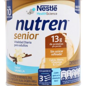 Nutren Senior Polvo 370g - Suplemento Para Adultos 50+