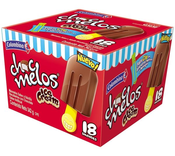 Chocmelos Ice Cream 19g 18 Uds