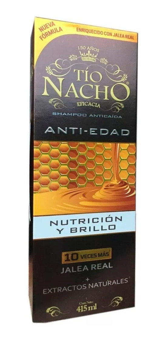Shampoo Tio Nacho Anti-edad Jalea Real 415ml