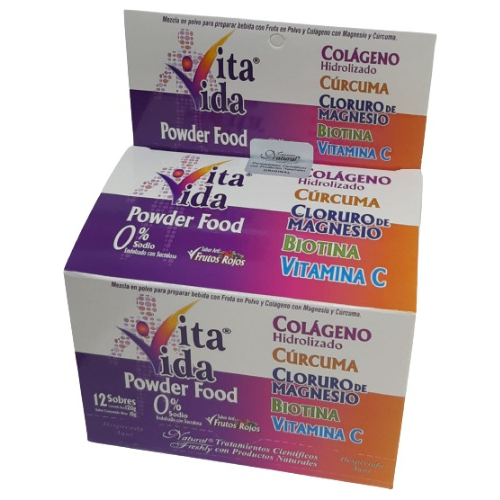 Vita Vida Mezcla En Polvo 12 Sbs 10 G