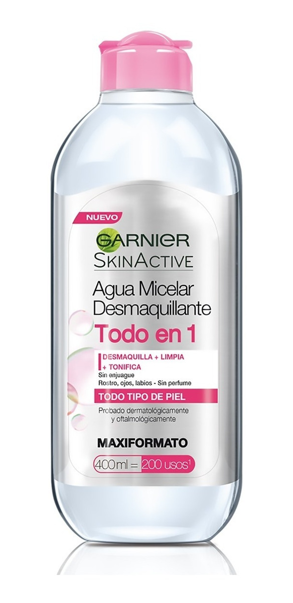 Agua Micelar Desmaquillador Original 400 Ml