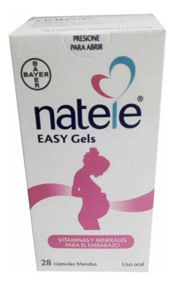 Natele Prenatal X 28 Cápsulas, Vitaminas Para El Embarazo