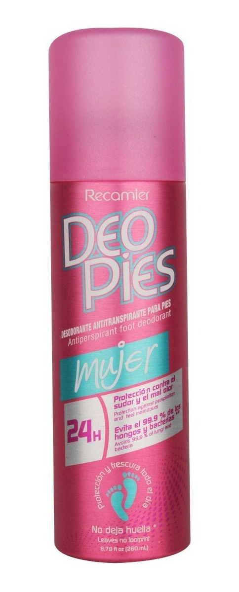Desodorante Deo Pies Para Mujer En Spray