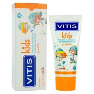 Crema Dental Vitis Kids Gel 50 Ml