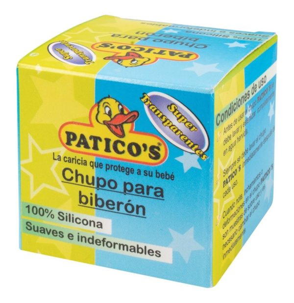 Chupo Paticos Silicona 1 Unidad.