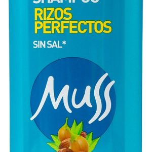 Champú Muss Sin Sal Rizos Perfectos - Aceite Jojoba, Biotina