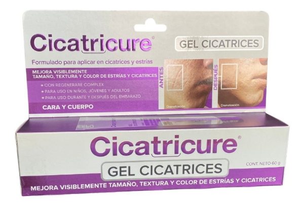 Cicatricure Gel Cicatrices Y Estrias 60 Gr