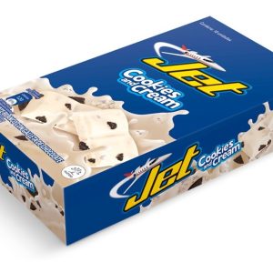 Chocolatina Jet Cookies And Cream 21g 10 Uds