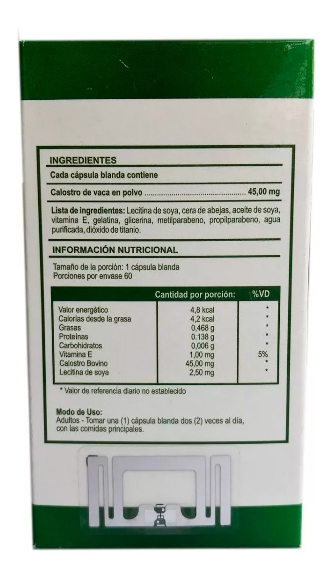 Calostros Factores De Transferencia Q-lmmune 60 Capsulas - Imagen 2