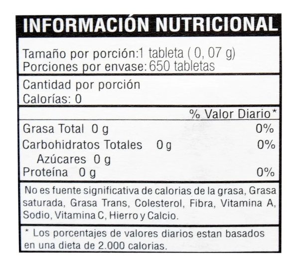 Stevia Ladiet 500 Tabletas + Dispensador Con 150 Tabletas. - Imagen 3