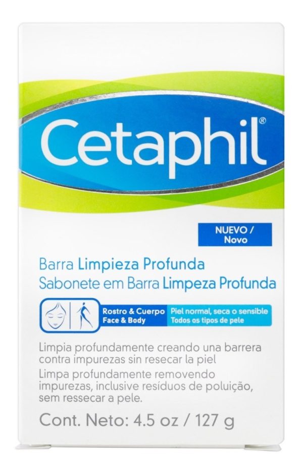 Jabón Cetaphil Barra Limpieza Profunda 127 Gr