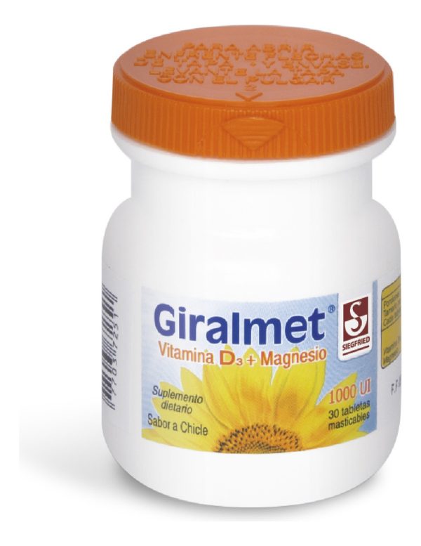 Giralmet Vitamina D 1000 Ui 30 Tbs