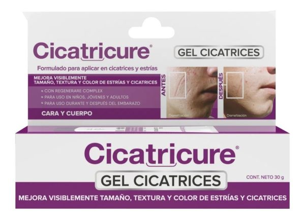 Cicatricure Gel Cicatrices Y Estrias 30 Gr