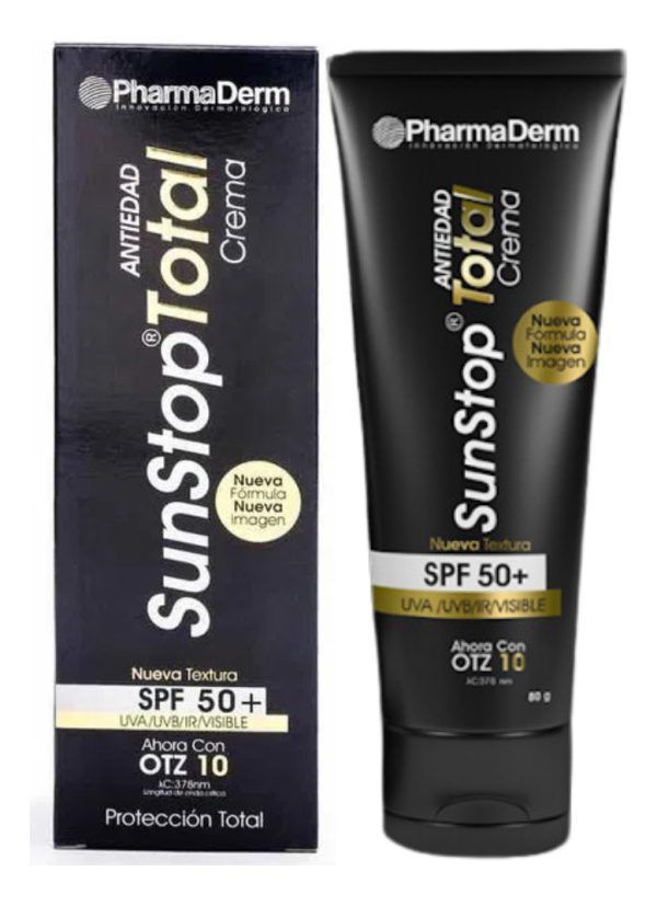 Protector Solar Sunstop Total Spf 50 - Previene Arrugas