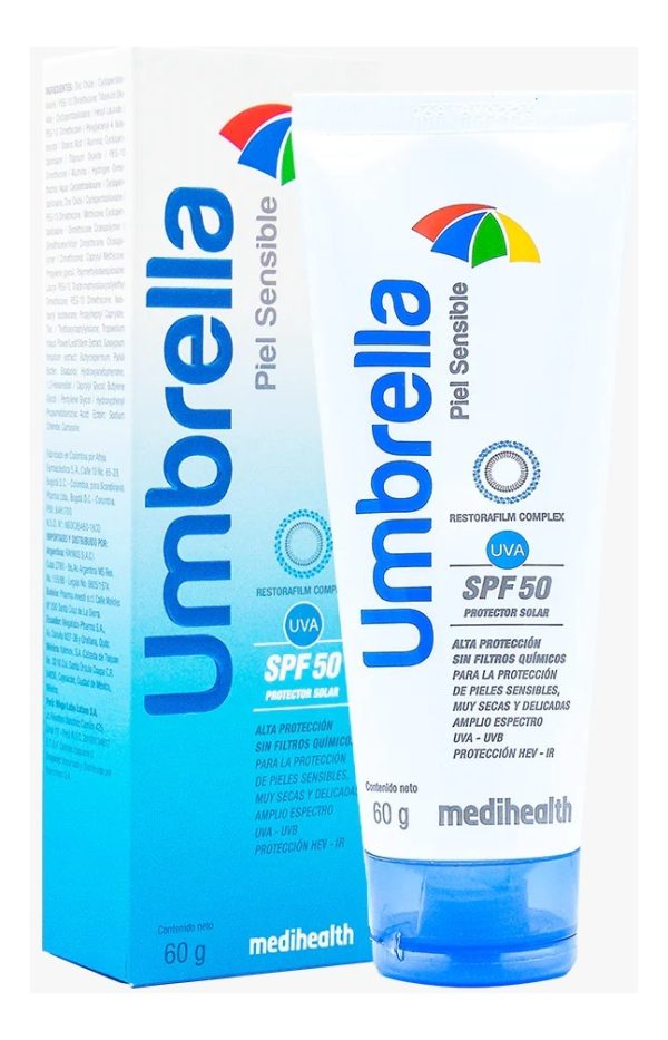 Protector Solar Umbrella Fps 50 Piel Sensible 60g