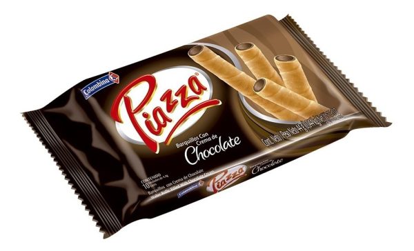 Barquillo Piazza Chocolate 10 Uds