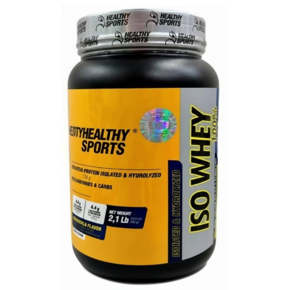 Iso Whey Proteina Healthy Sports 952 Gr - 28 Servicios