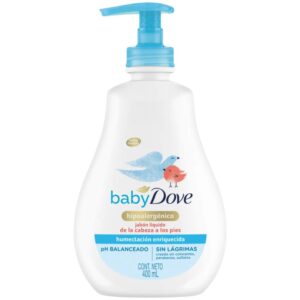 Jabon Dove Baby Liquido Humectante Enriquecida X 400ml