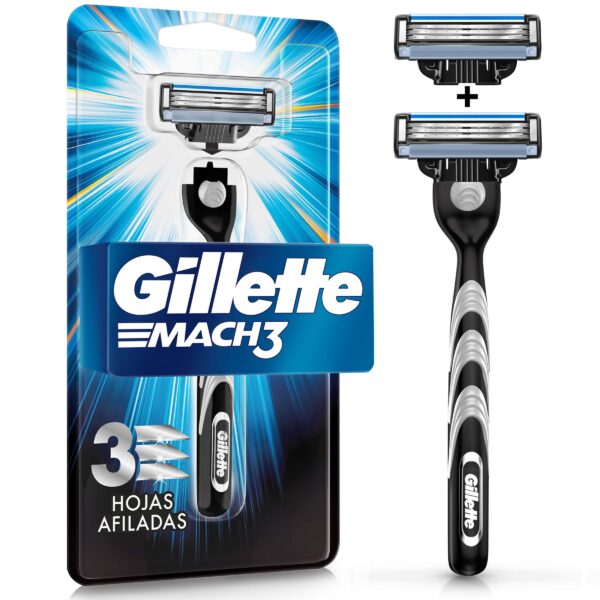 Maquina De Afeitar Gillette Mach 3 - Imagen 2