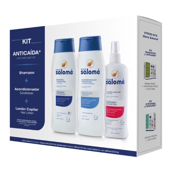 kit Anticaída Maria Salome Cuidado Capilar - Imagen 3