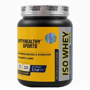 Proteina Iso Whey 100% 510 Gr. Healthy Sports - 15 Servicios