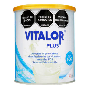 Vitalor Plus 400g Nutrición Con Sabor Vainilla