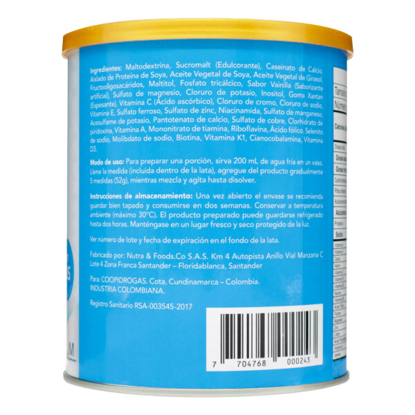 Vitalor Plus 400g Nutrición Con Sabor Vainilla - Imagen 2