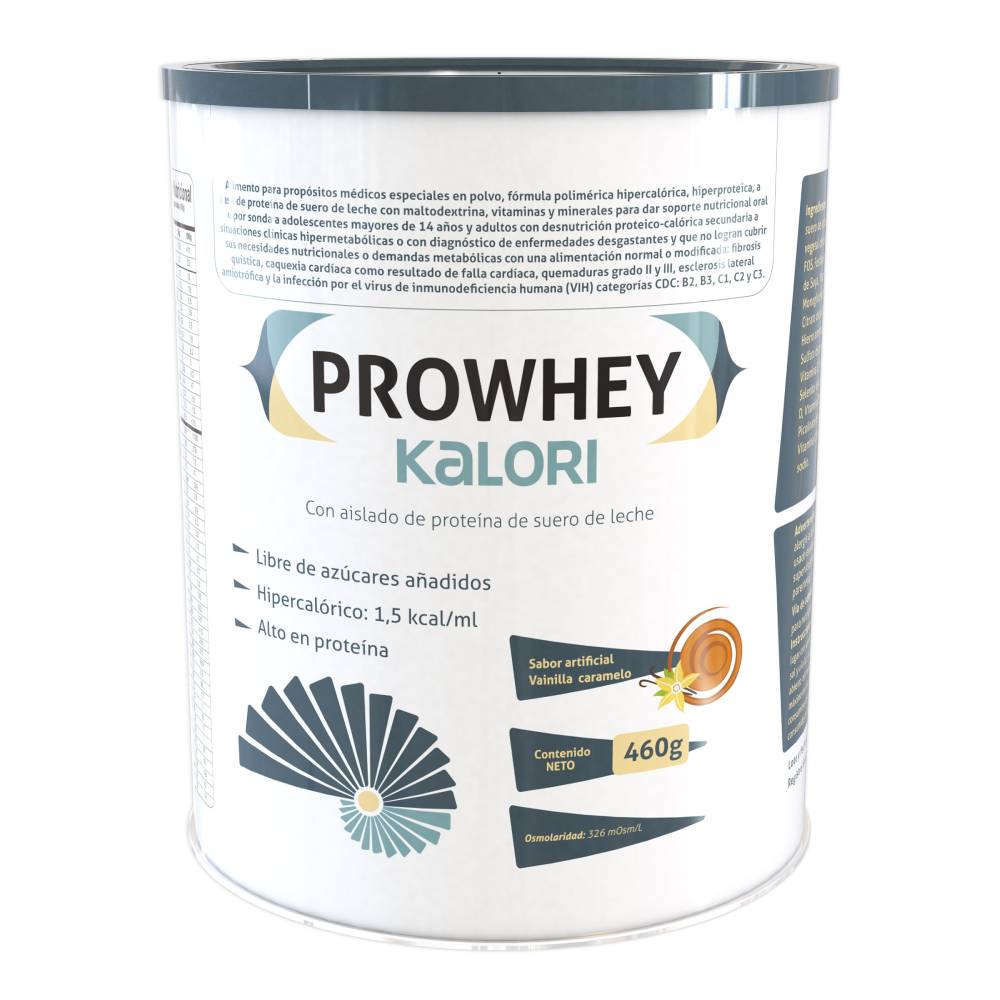Prowhey Kalori Vainilla 460g - Alto En Proteína