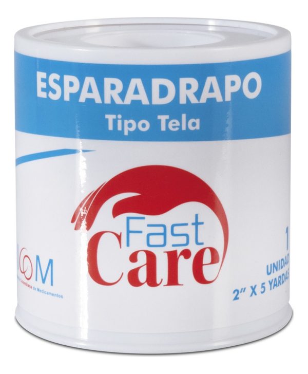 Esparadrapo Tela Blanco Fastcare 2x5