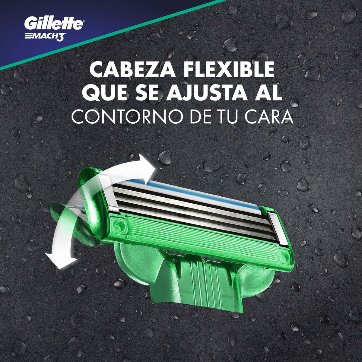 Repuestos Maquina Gillette Mach3 Sensitive X2 Unidades - Imagen 2