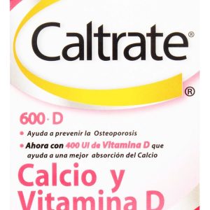 Caltrate Calcio Y Vitamina D.
