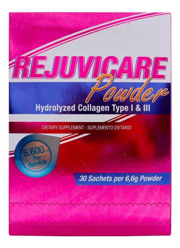 Colágeno Hidrolizado Rejuvicare Powder 30 Sobres
