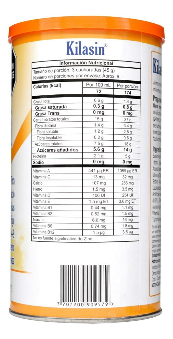 Multivitaminico Kilasin Vainilla Natural Evolution 400g - Imagen 3