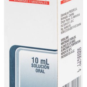 Pediavit Gotas 10 Ml - Vitaminas Y Minerales