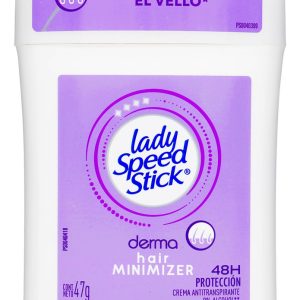 Desodorante Lady Speed Stick Crema Derma Hair Min 47 G