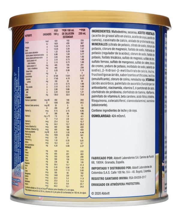 Ensure Advance 400 Gr - Imagen 8