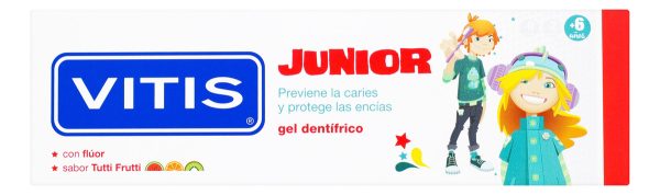 Crema Dental Vitis Junior Gel 75 Ml - Imagen 2