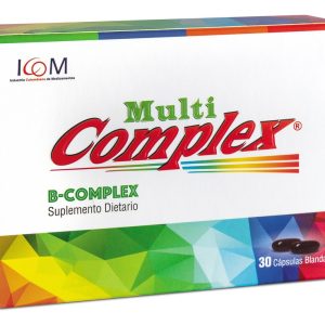Suplemento Multplex B-complex 30 Cápsulas Blandas