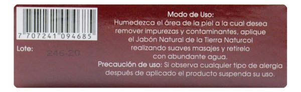 Jabon De Tierra 100 Gr Naturcol - Imagen 3