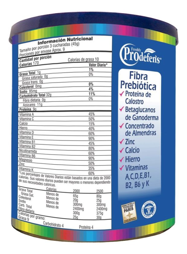 Prodefens Con Prebioticos 400 G - Imagen 2