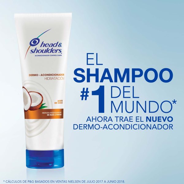 Acondicionador Head & Shoulders Hidratación Coco 300 Ml - Imagen 2